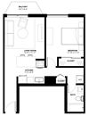 Jr 1 Bedroom - 1 Bathroom
